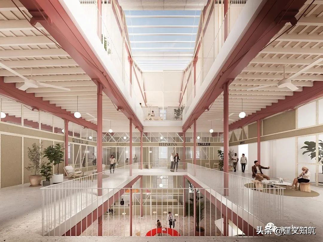 【竞赛】巴塞罗那食品实验中心（LaEscocesa工厂遗址改造）设计