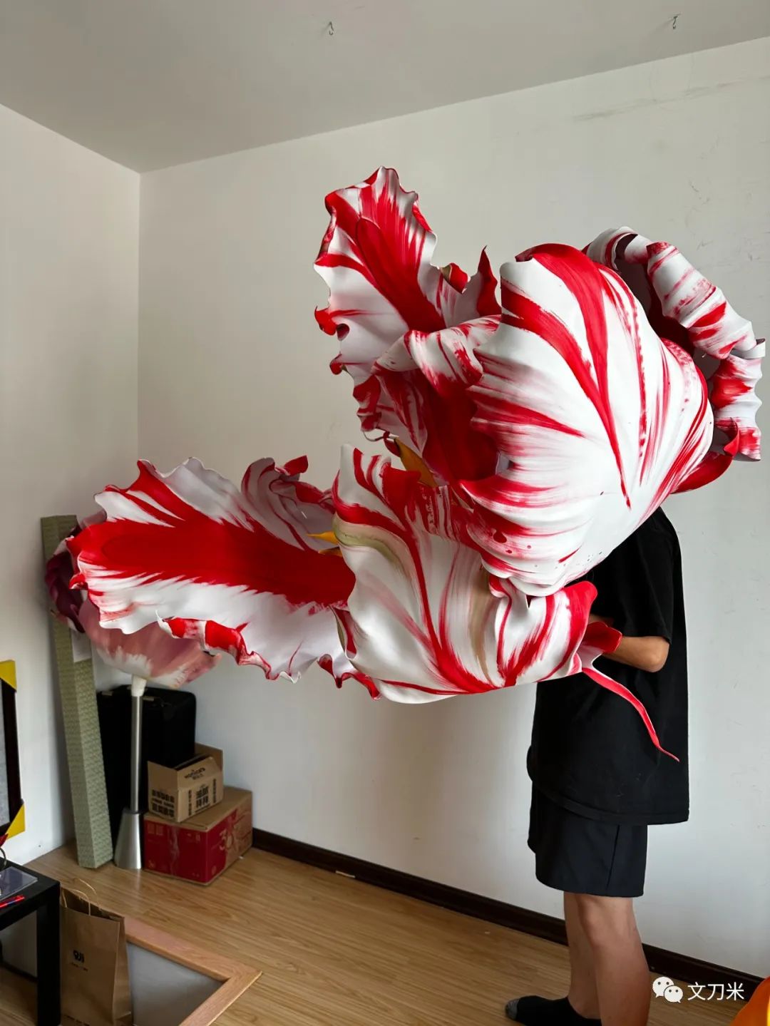 34岁转行即火|大品牌、明星争相找这位新手做花