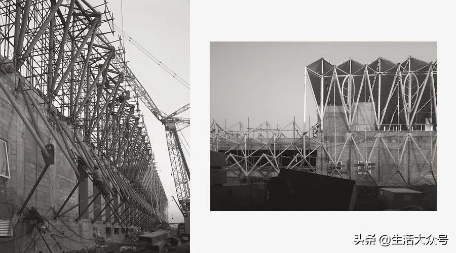 膜结构外立面,建筑工程膜结构