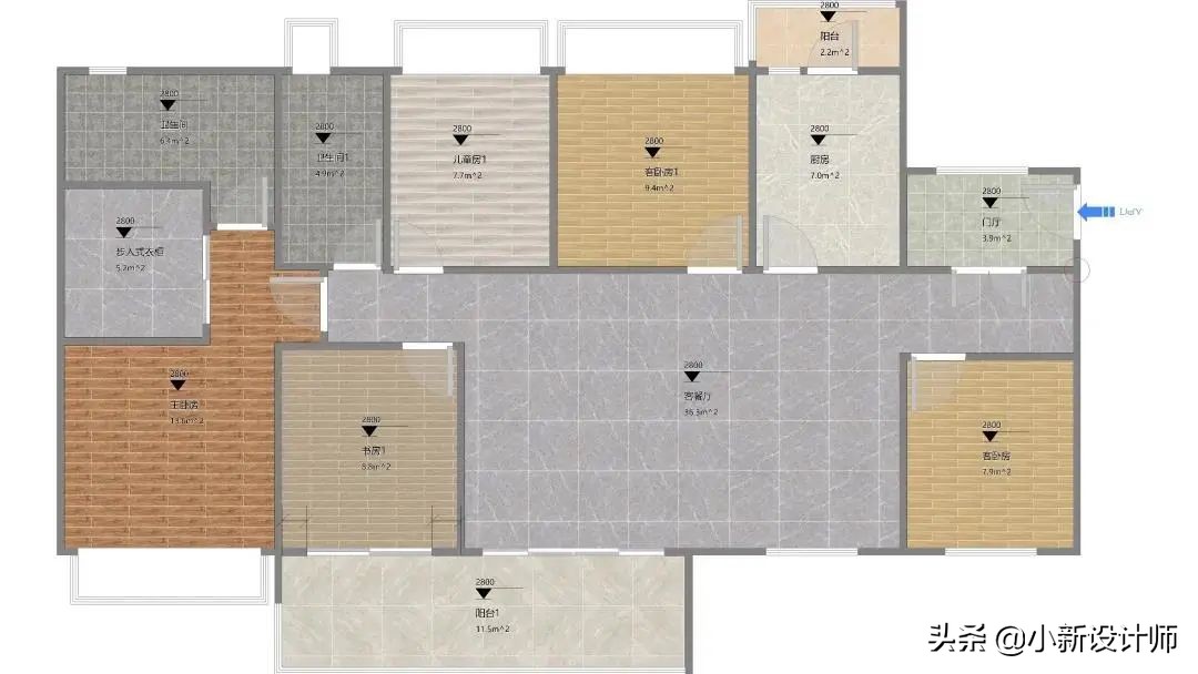 不顾全家反对,强行打2个玄关柜,还封了阳台,家人看完真香了