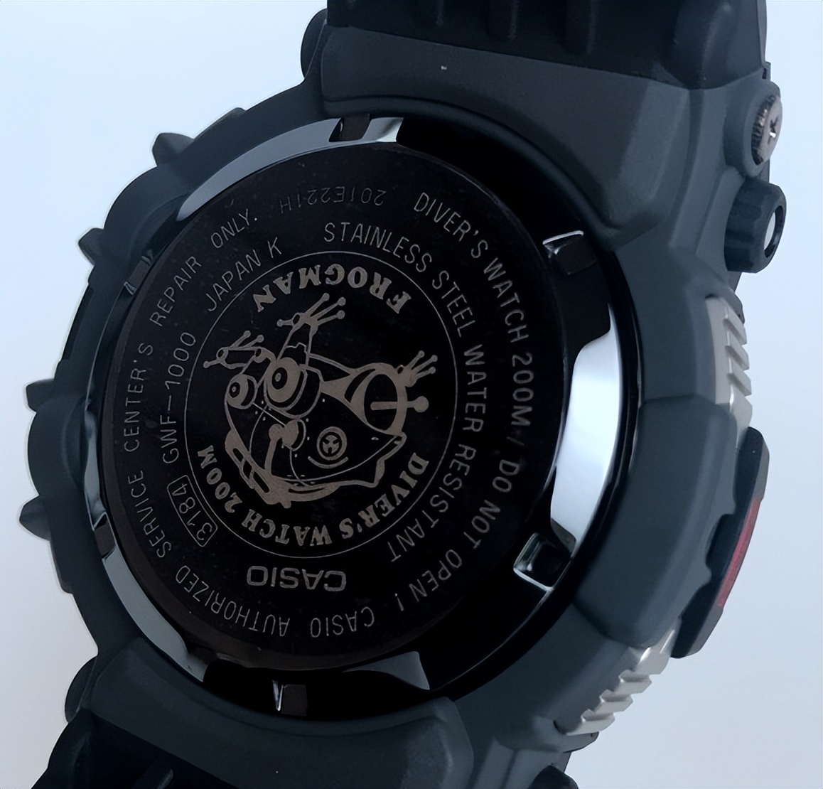 卡西欧g-shock系列蛙人手表带,卡西欧g-shock蛙人动物系列