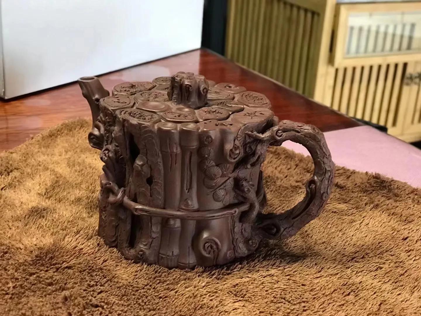 束柴三友壶,花货中的王者