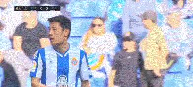 险些2-0,西班牙人复仇,武磊替补89分钟绝杀,打破耻辱纪录