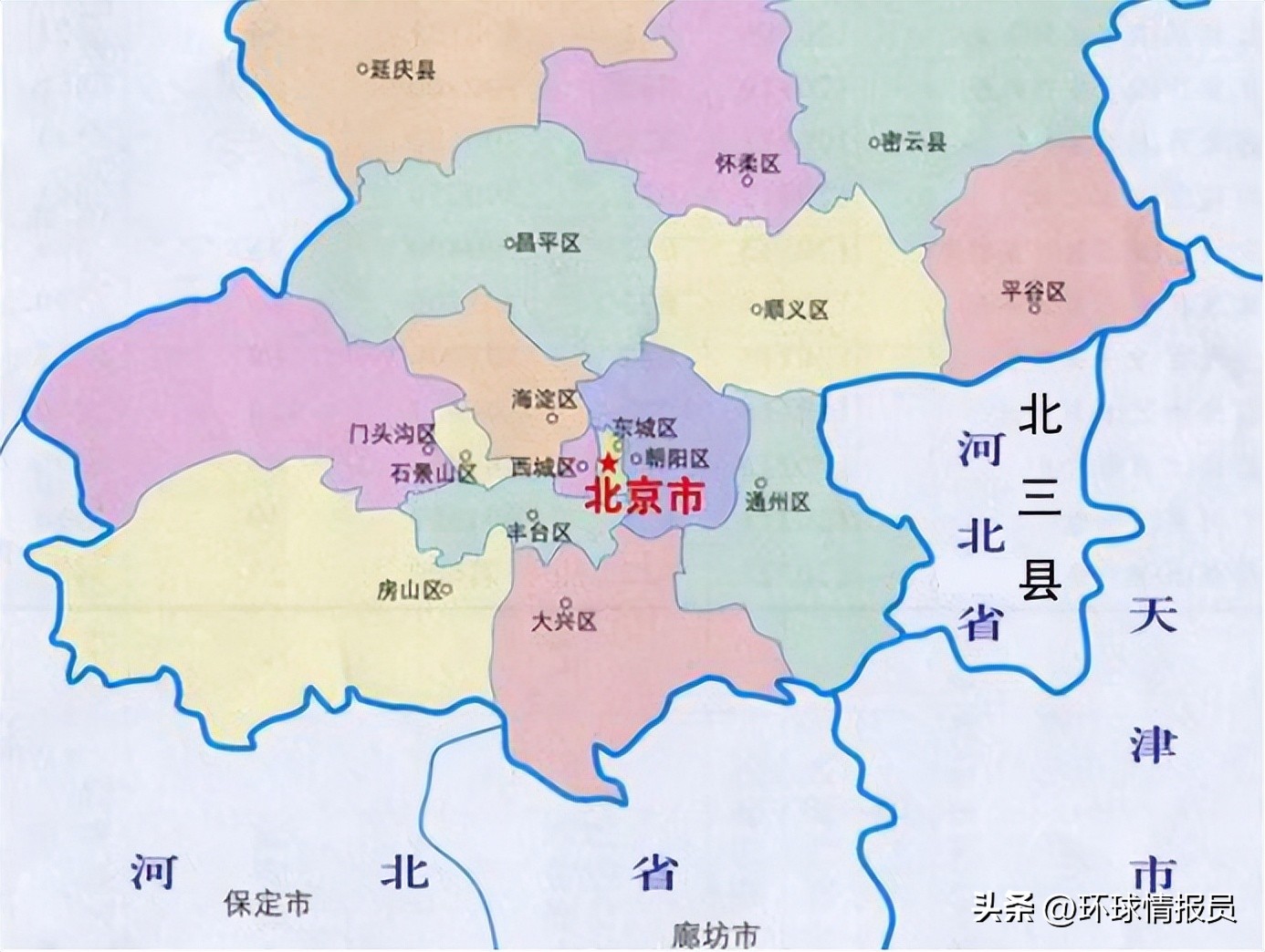 北三县和京津历史关系,北京天津之间为什么隔着北三县