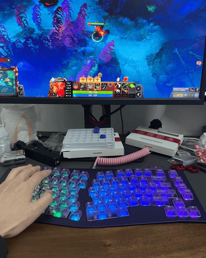 keychron机械键盘推荐,alice人体工学键盘套件推荐