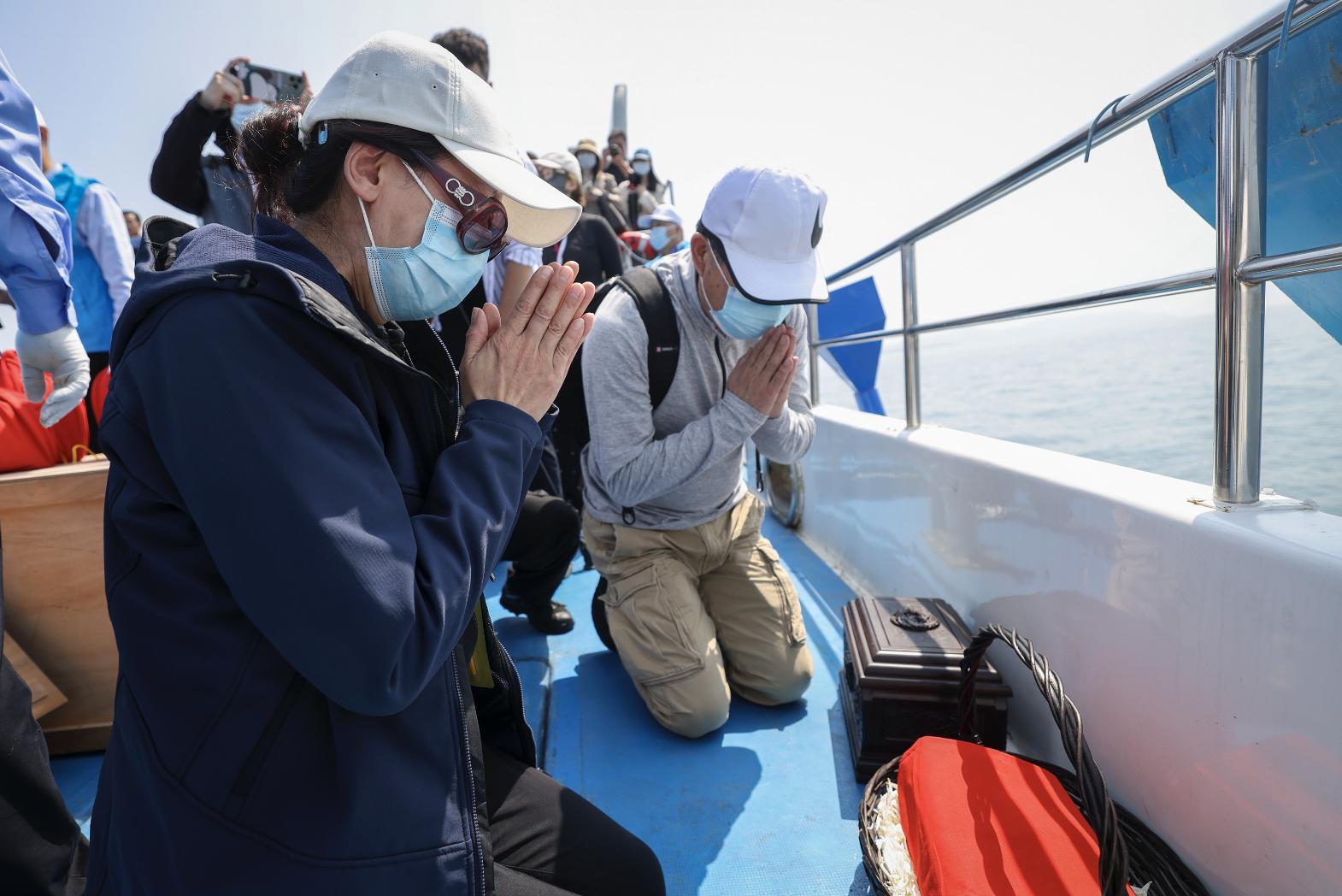 厦门第十七次海葬,深圳第49次海葬