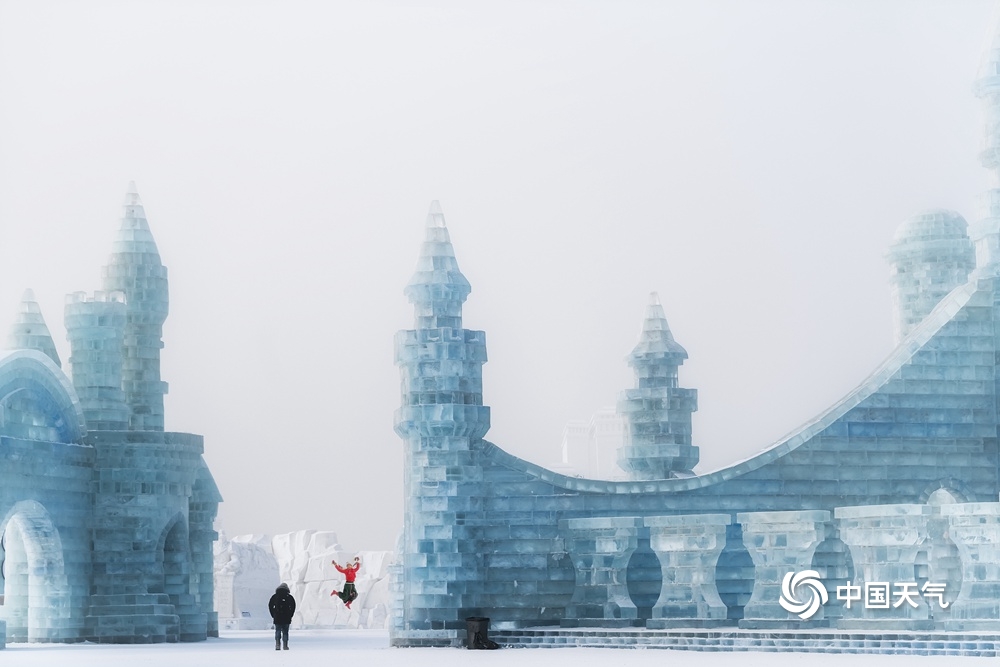 艺术家的绝美冰雕,大师级冰雕作品