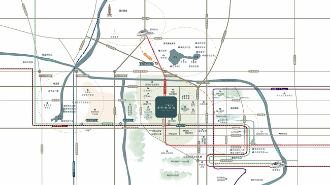 地铁口千亩大盘的别墅,地铁口高端楼盘花园洋房