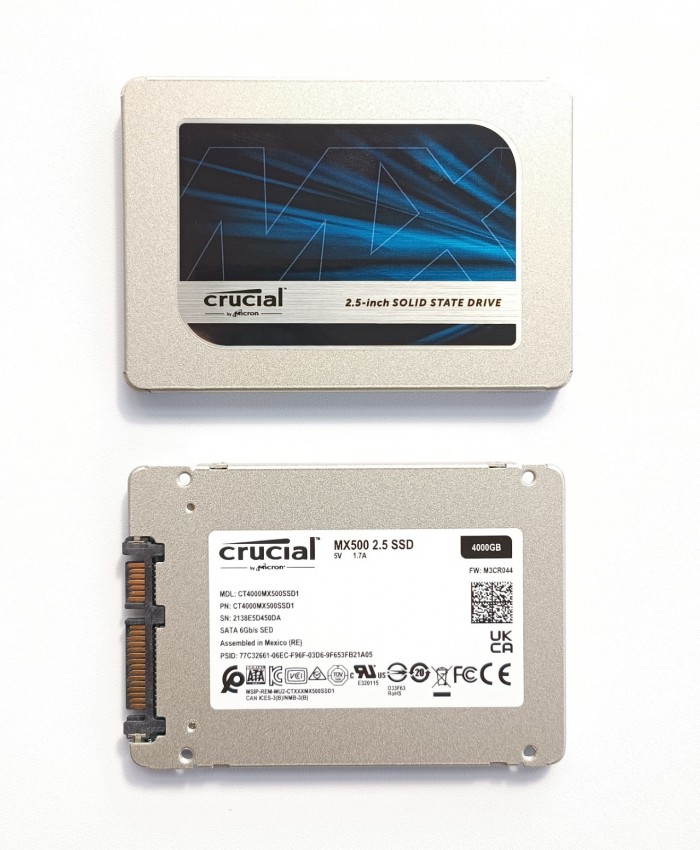 英睿达MX500系列4TBSATA固态硬盘上手体验