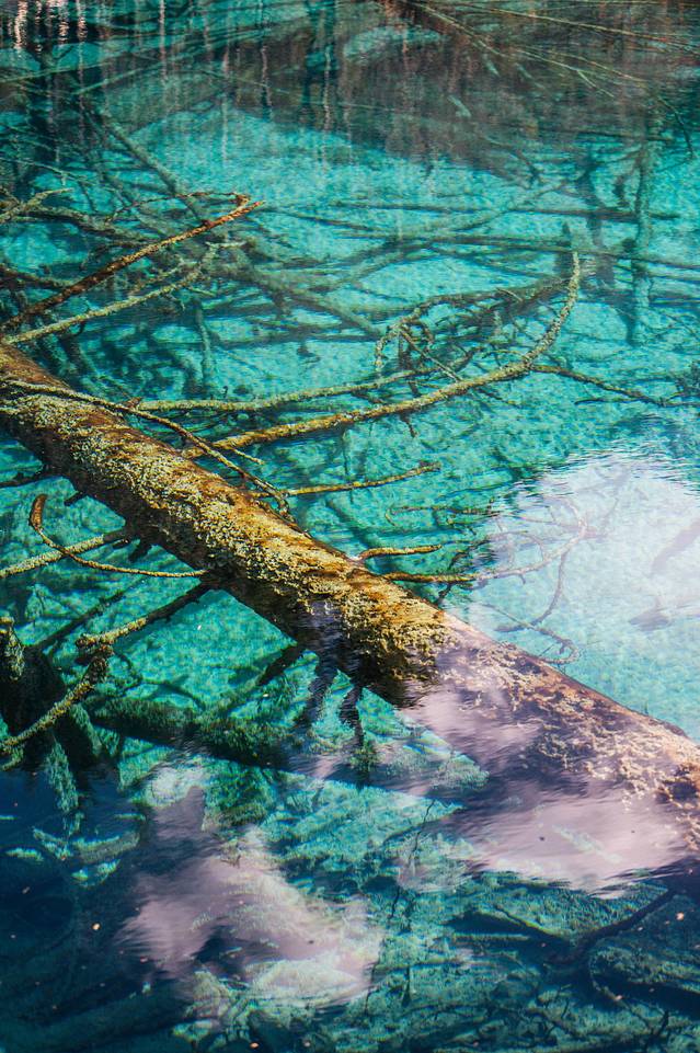 冬日梦幻童话九寨沟12月出发,九寨沟翠海蓝冰