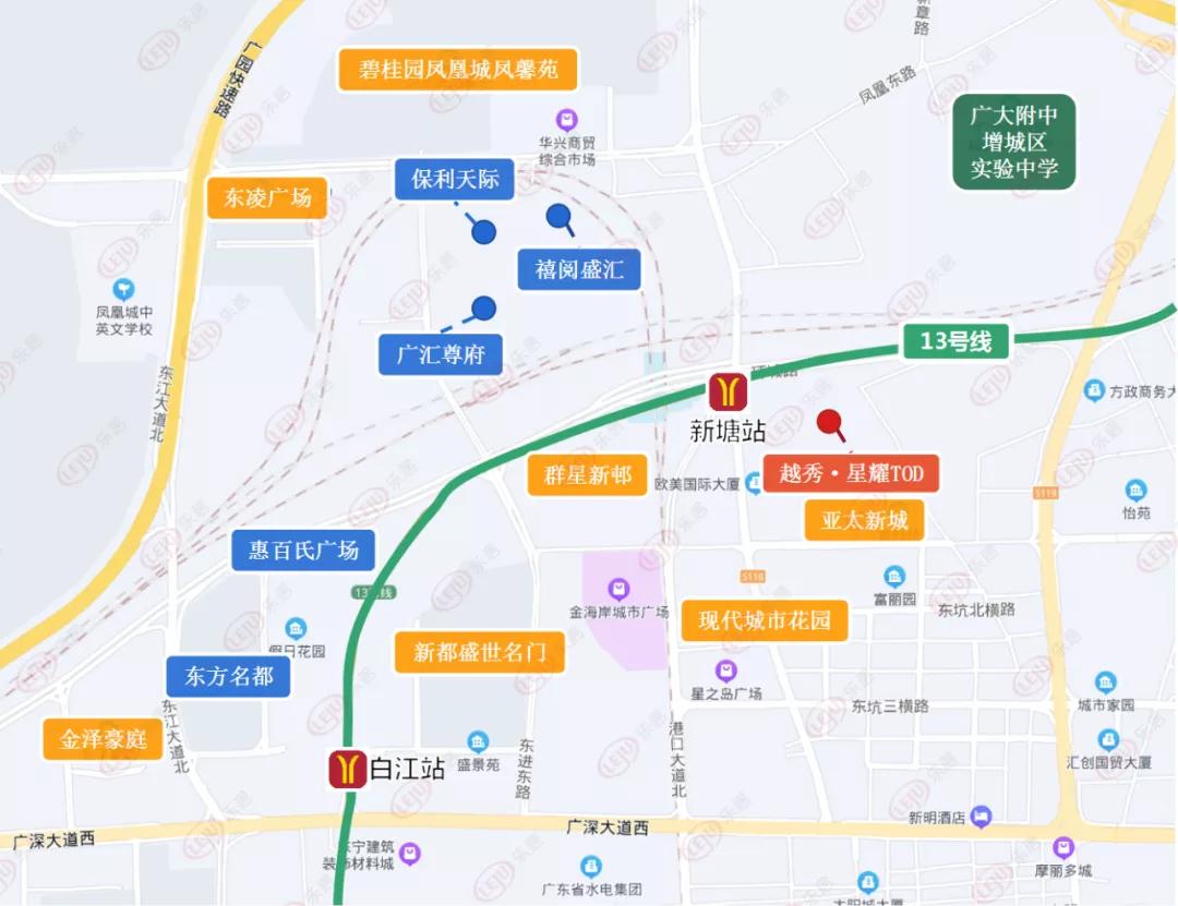 加入混战!新塘又一新盘规划获批仅4栋住宅楼