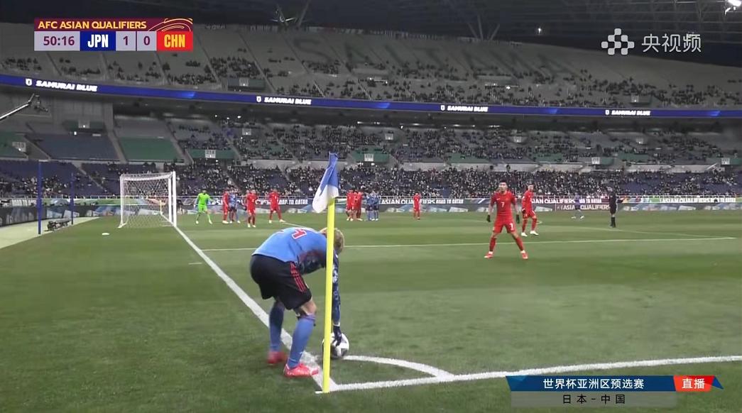 刚刚，国足客场0:2输给日本，有球迷自嘲“日本队门将长啥样？”