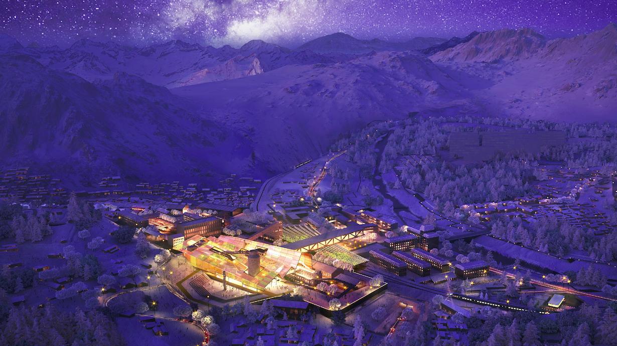 火车直接开进大堂！京西煤矿将变综合度假村