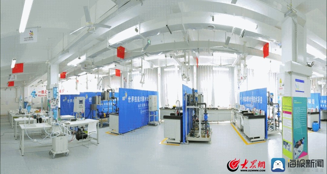 山东工业技师学院校园,山东工业技师学院奎文校区