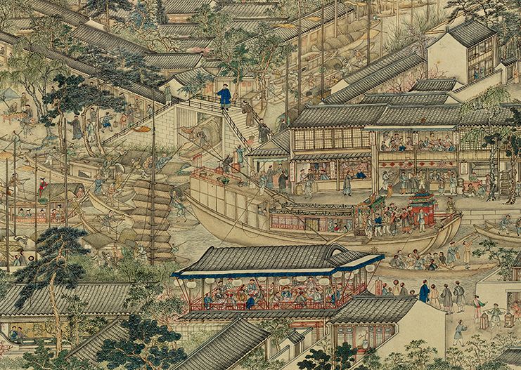 苏州金鸡湖畔,金鸡湖苏州中心广场