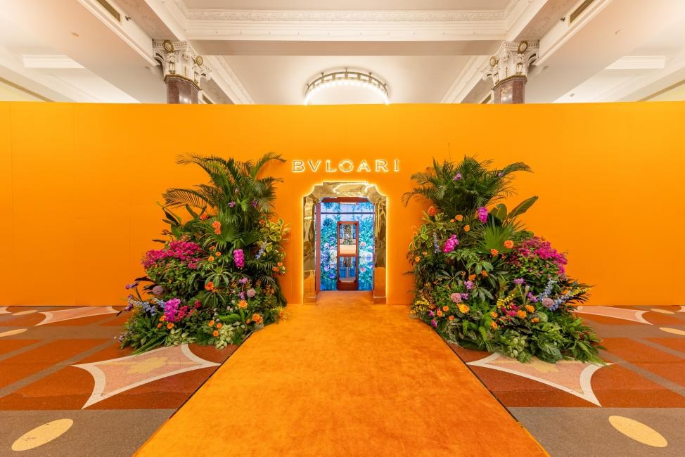 BVLGARI宝格丽EdenTheGardenofWonders奇境伊甸园高级珠宝系列于上海展览中心灿然盛放