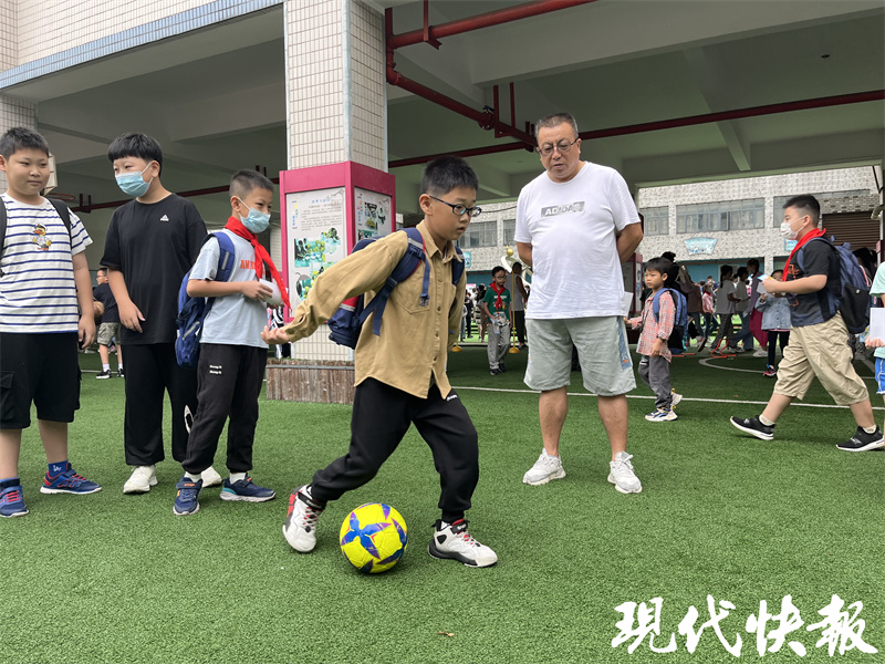 报到日,常州这所小学把“省运会”搬进了校园