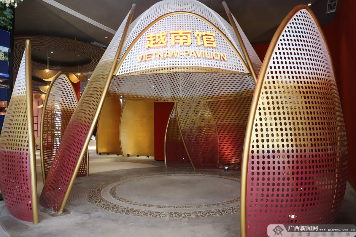 实拍中国东盟博览会,中国东盟商品