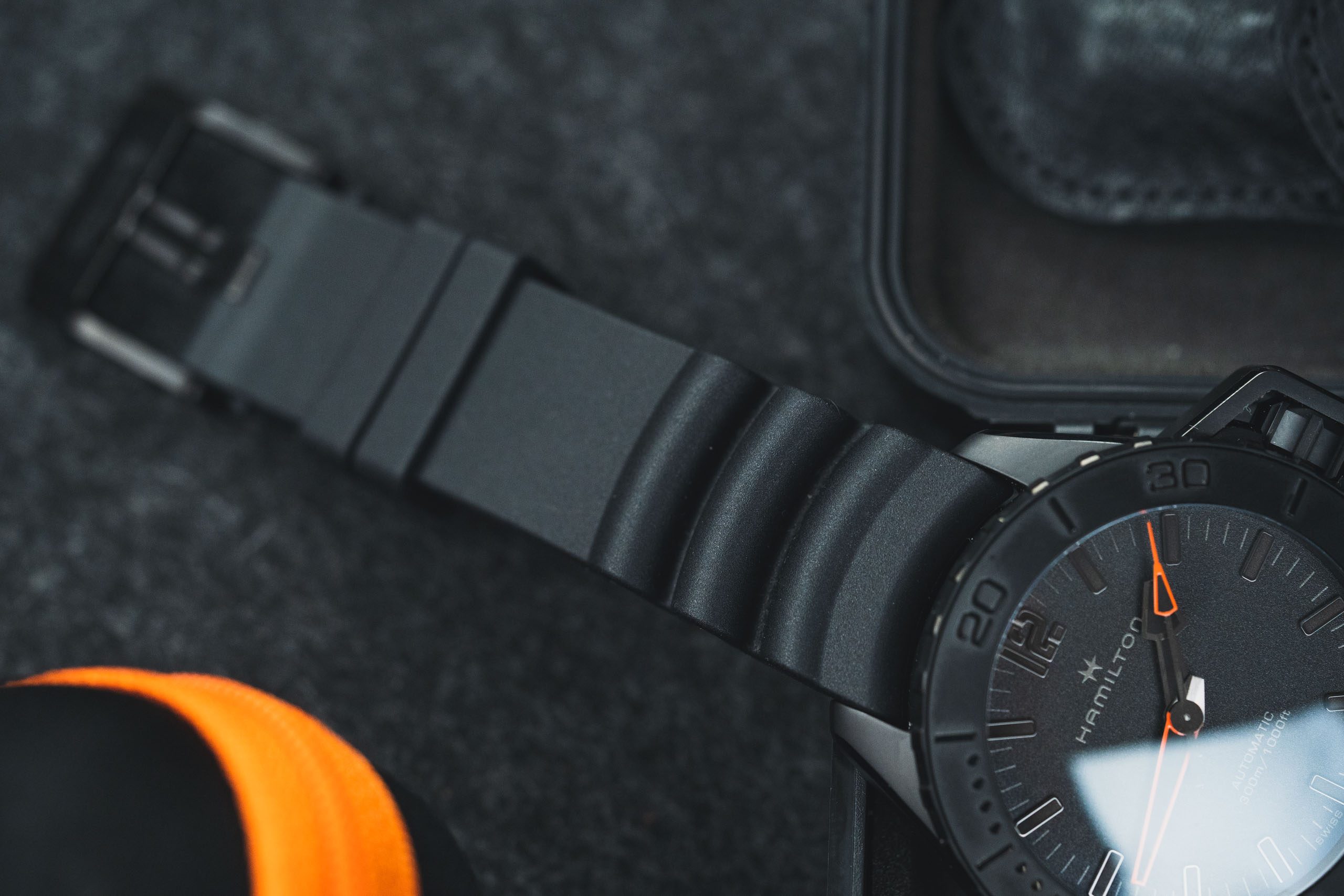 汉米尔顿卡其海军蓝盘蛙人,汉米尔顿卡其蛙人老款