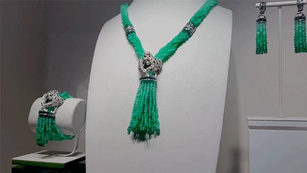 卡地亚珠宝名品欣赏,卡地亚演绎高级珠宝意象之美