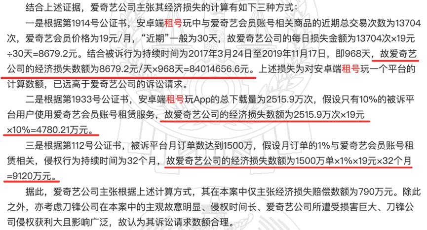 3毛起租！“爱优腾”起诉多家视频平台VIP账号出租平台，经济损失过亿？