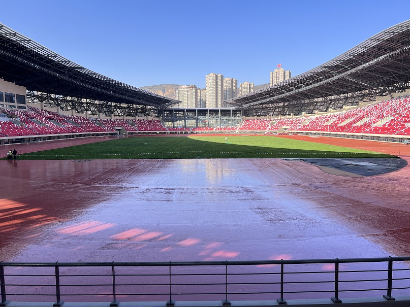 平凉泾川文汇,泾川城西体育公园