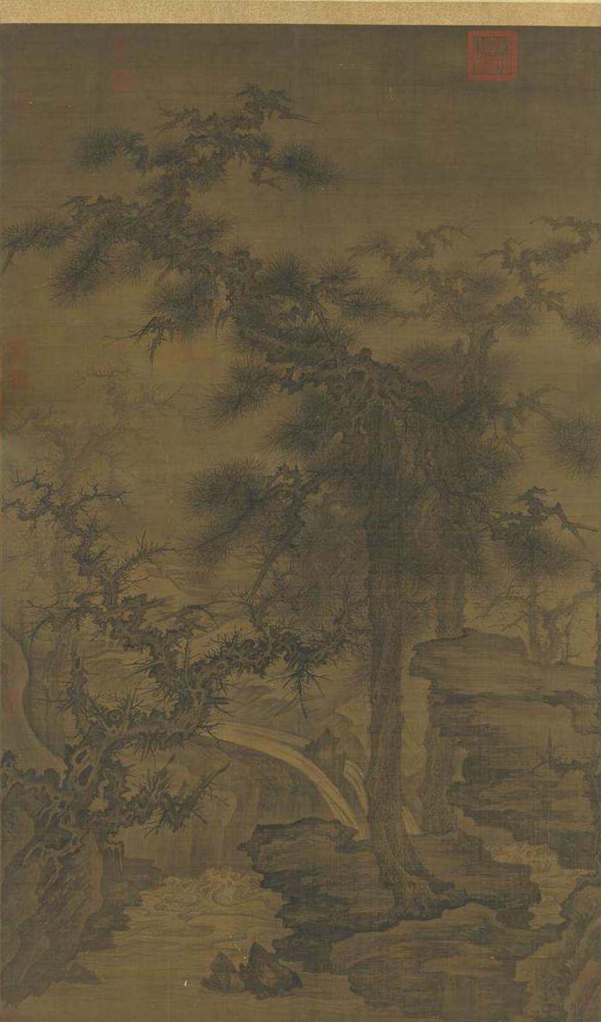 大雪覆盖的故宫,大雪故宫绘画