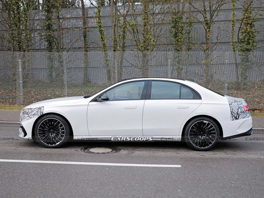 新一代奔驰e级最新谍照曝光,全新奔驰e级谍照曝光外观酷似s级