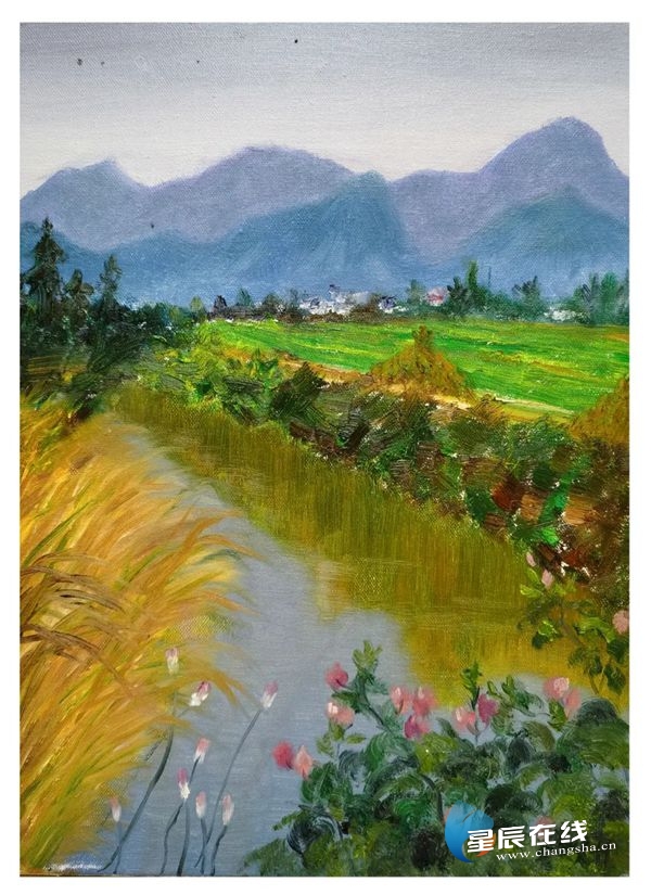 星辰文艺∣望城开启“温馨时尚大美望城”首届女画家作品线上展