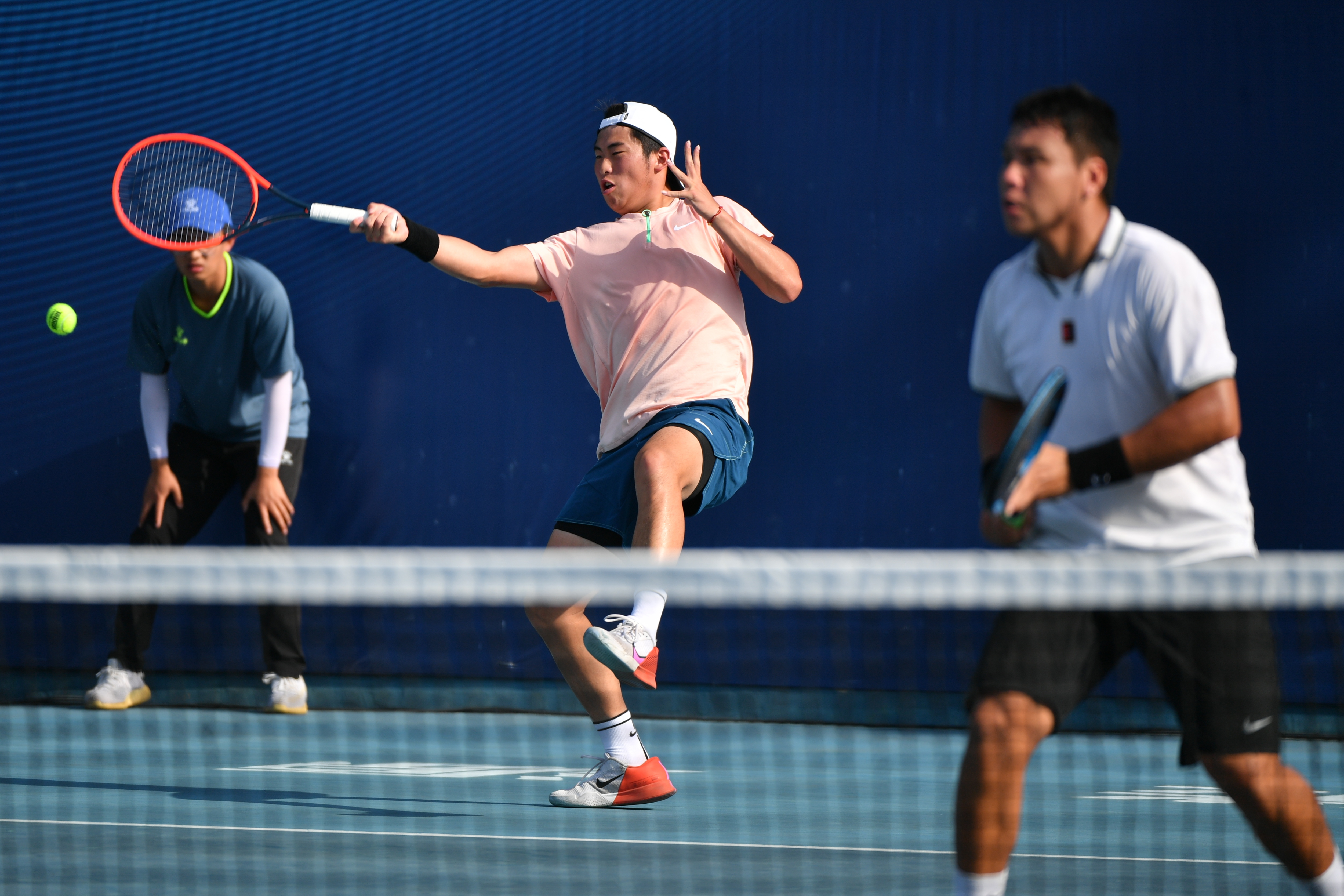 #（体育）网球——中巡赛常州公开赛：赵兆/孙浅男双夺冠