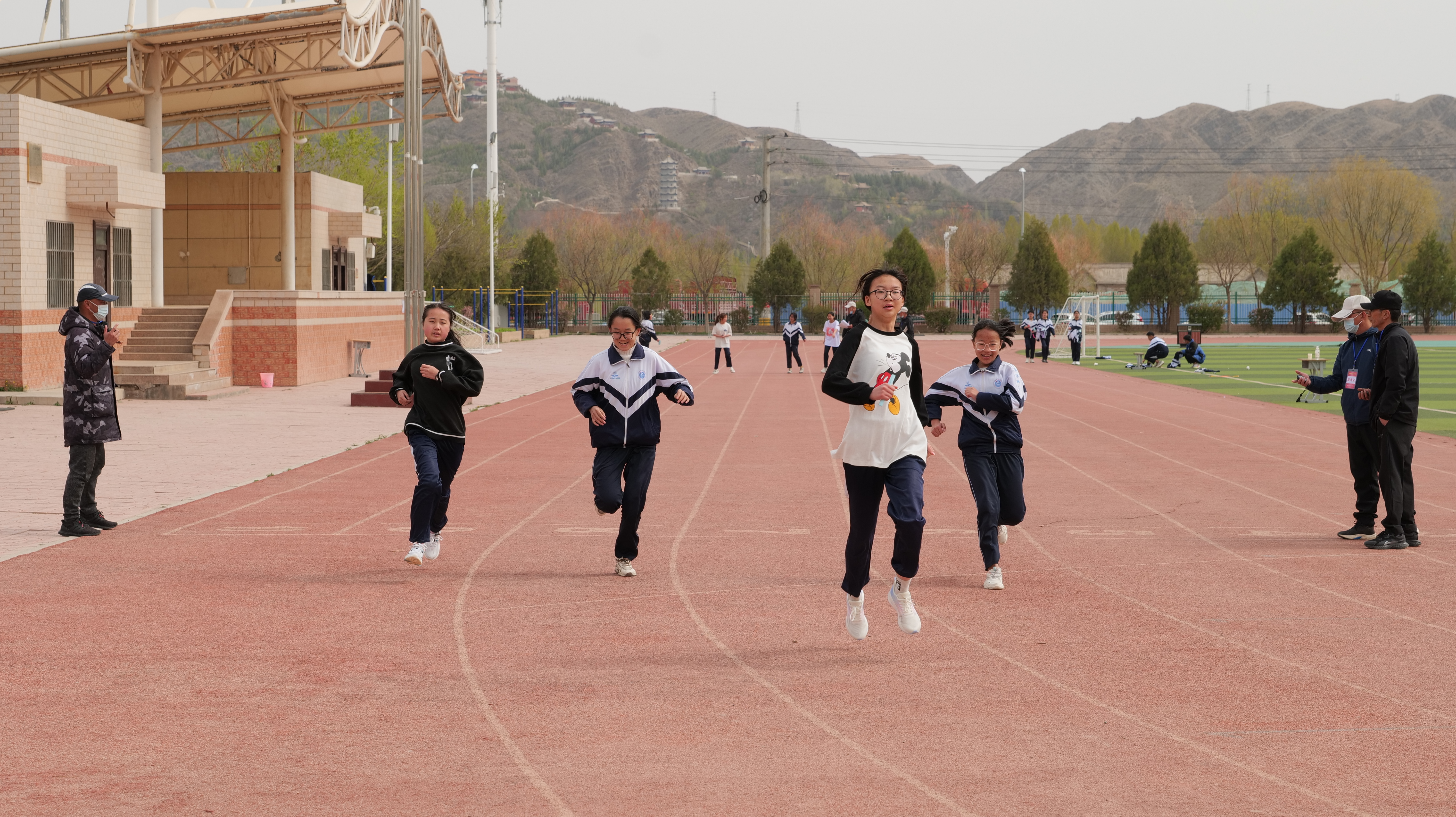 襄城2022年中招体育考试,永昌初中学生体育考试