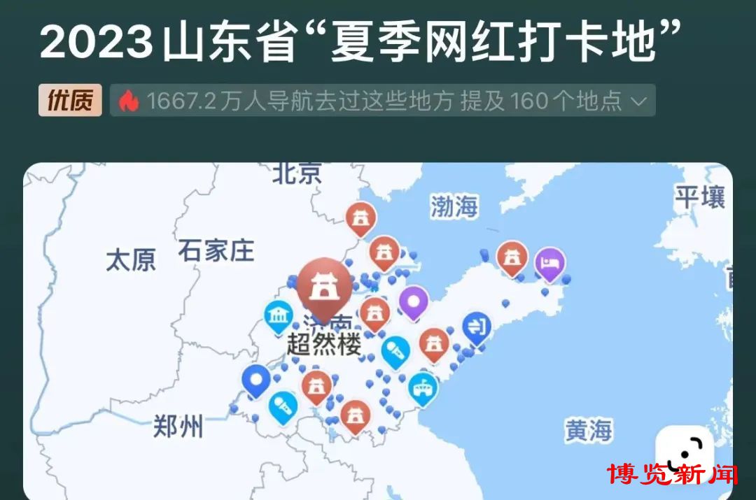 山东淄博网红打卡排行榜,淄博网红打卡地免费景点线路图