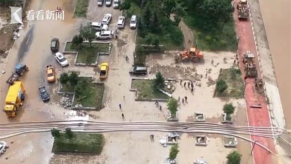 黑龙江尚志暴雨引发洪涝,降雨尚志