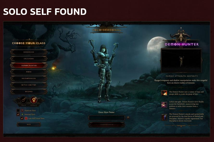 暗黑三赛季专家单人模式介绍,暗黑破坏神3进入单人模式