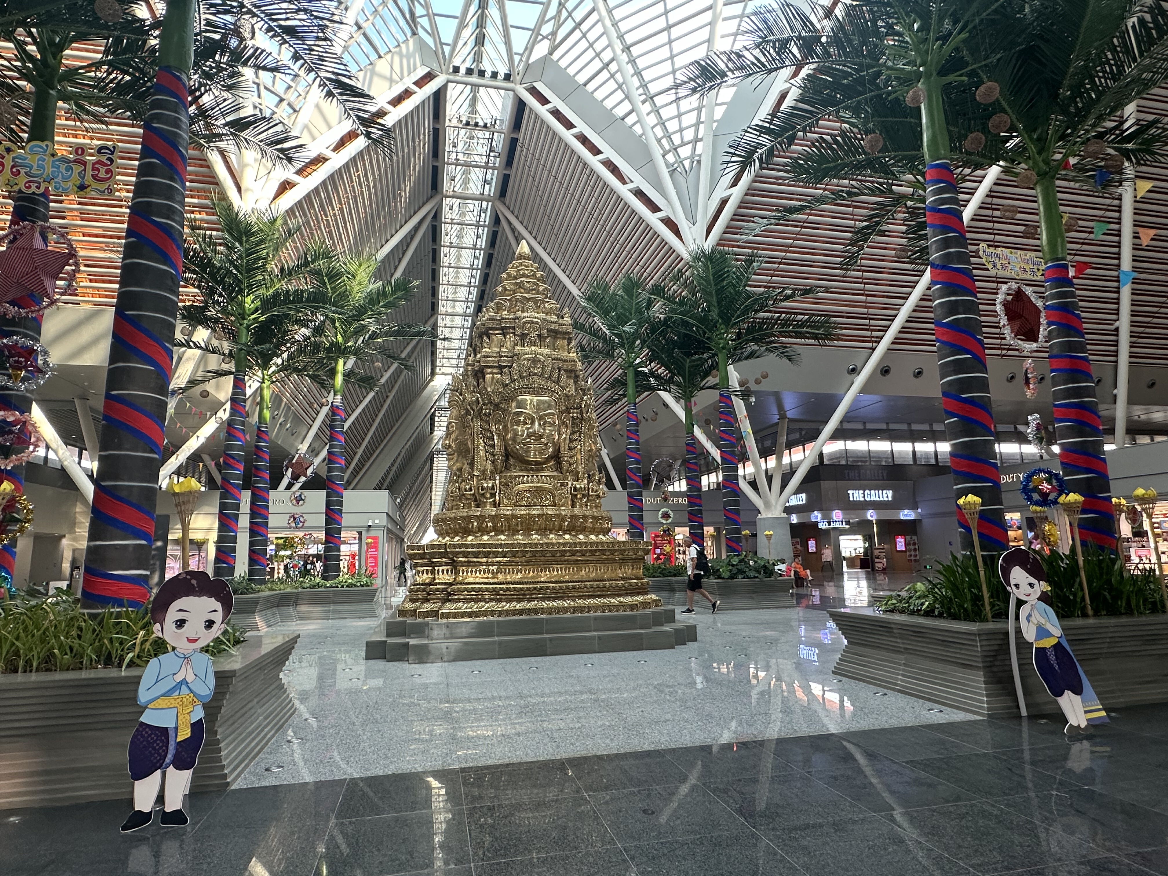 暹粒吴哥国际机场离西港多远,柬埔寨暹粒吴哥国际机场在哪里