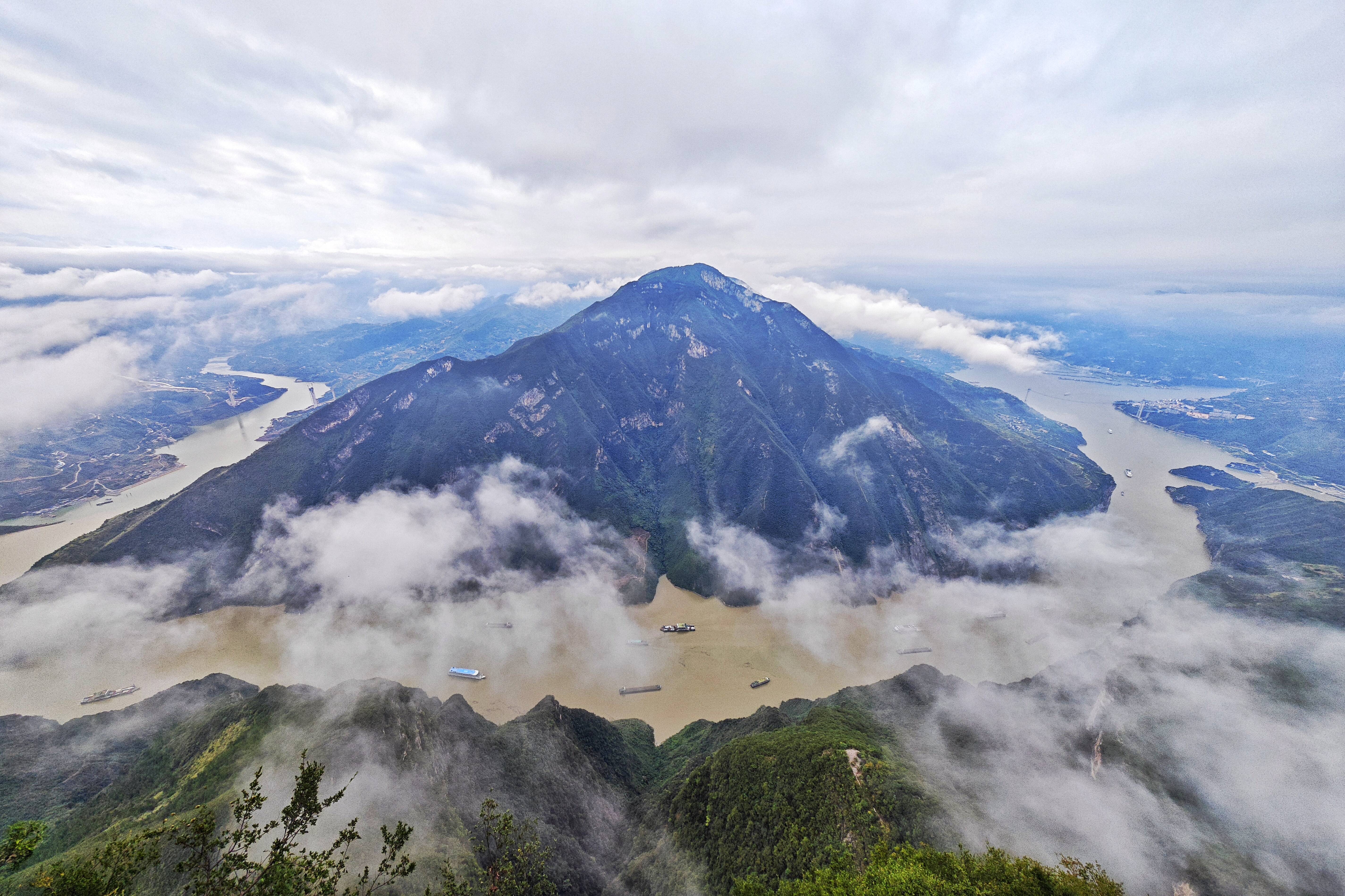 十万山东人游重庆两江游,十万人游三峡
