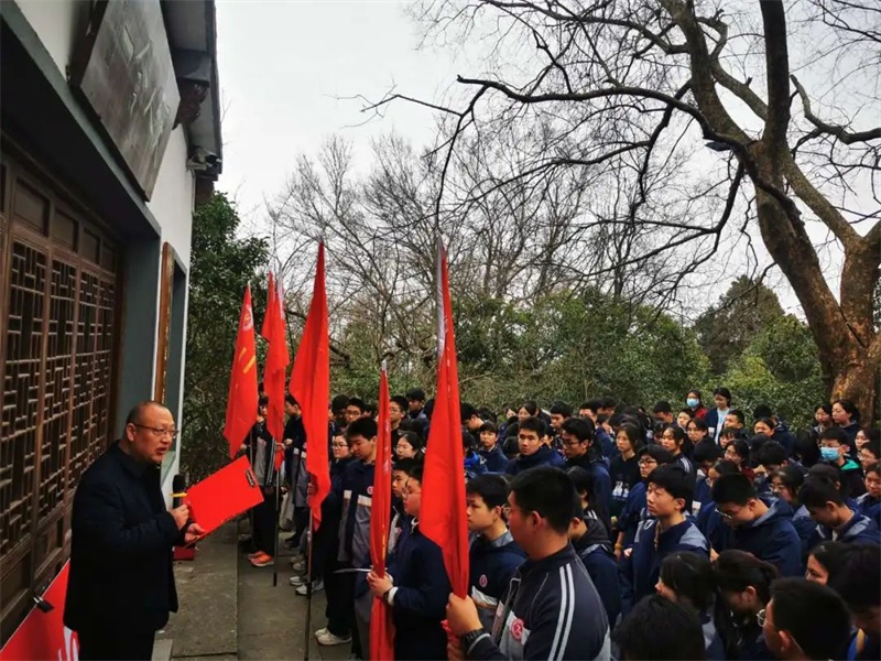 杭州市杭州中学百日誓师,天元中学举行中考百日誓师大会