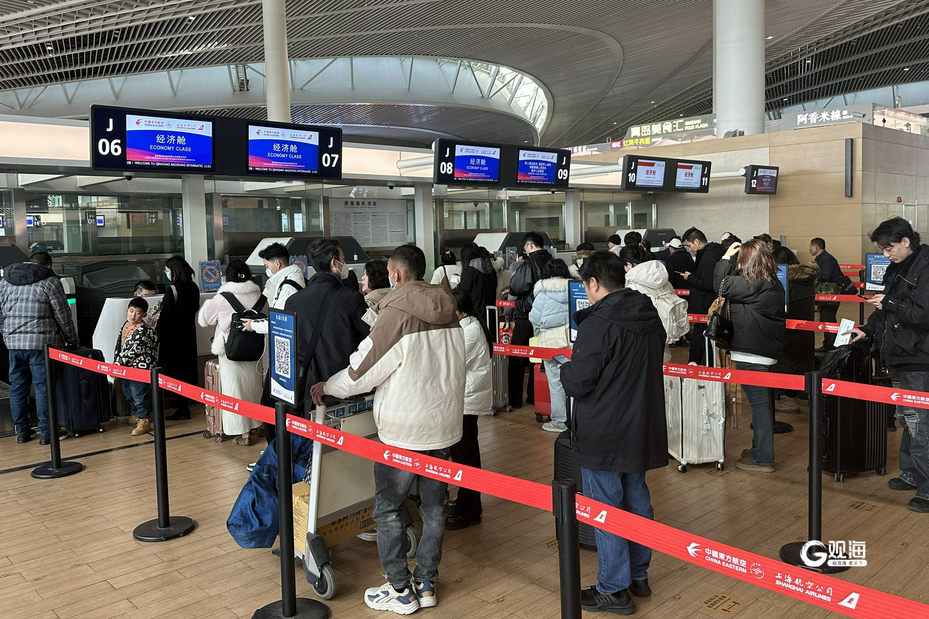 增长8.1%！2024年春运，东航在青岛计划执行航班超3000班